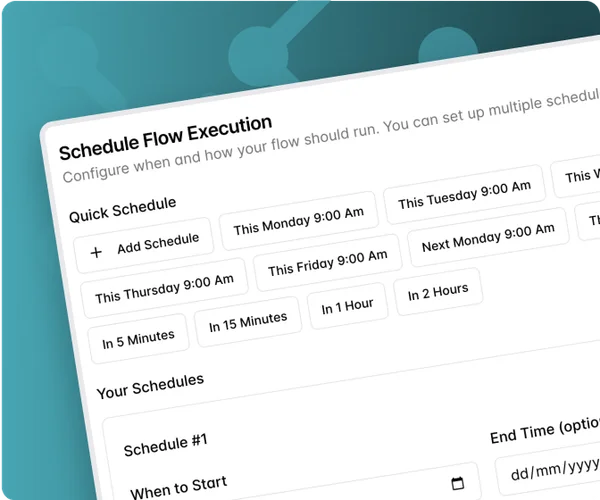 Flexible Scheduling